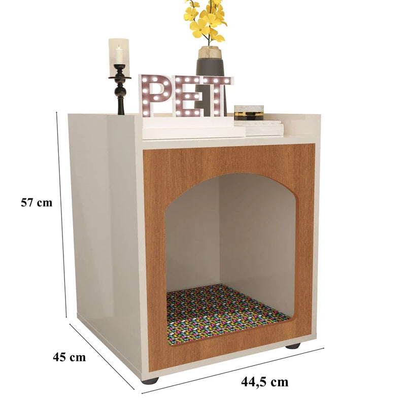 Mesa De Cabeceira Pet - Casinha De Cachorro e Gato