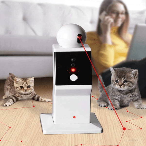 Brinquedo Para Gatos - Laser Robô Interativo