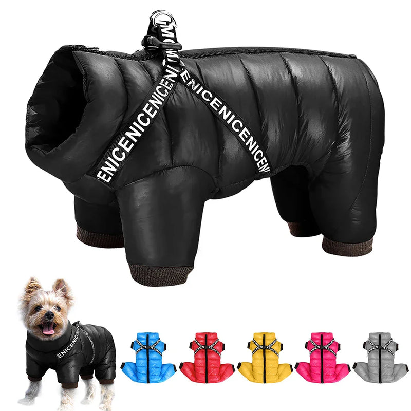 Casaco Para Cachorro - Roupa de Inverno Jaqueta Pet