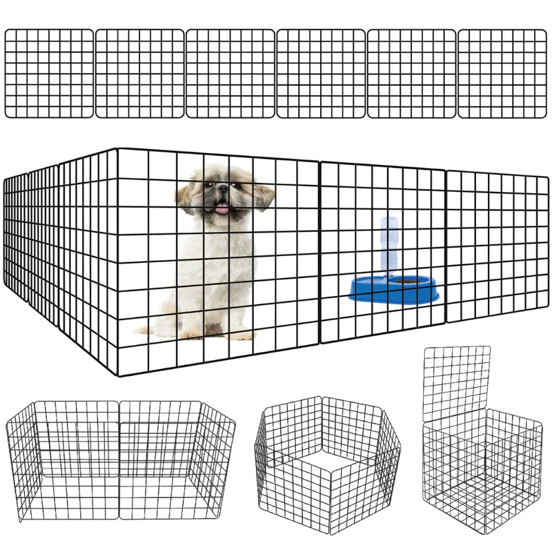 Cercado Pet Dobrável Cercadinho Para Cachorro - Grade Para Cão 100% Ajustável