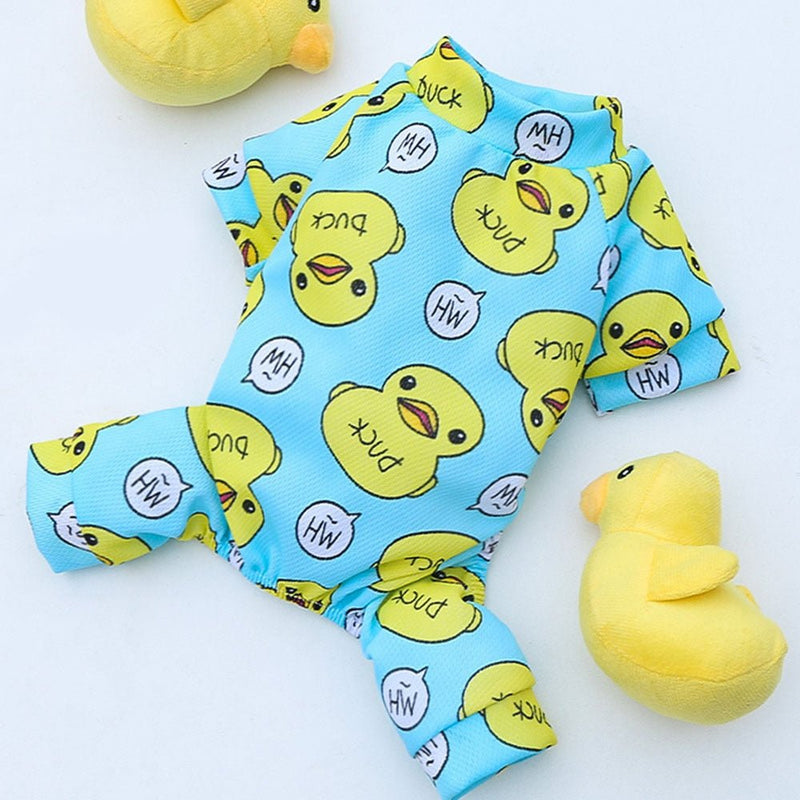 Pijaminha Pet Patinho™ | Roupa Para Cachorro