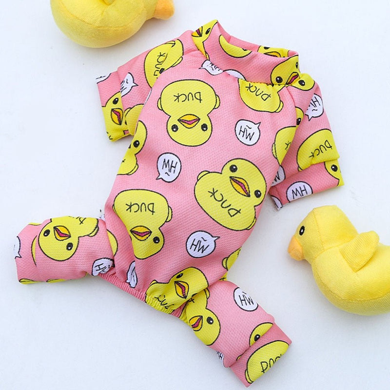 Pijaminha Pet Patinho™ | Roupa Para Cachorro